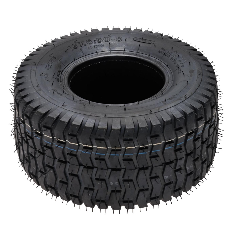 Pneu tubeless autoporté 13X650X6, 13X6.50-6 4 plis