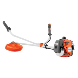 D&eacute;broussailleuse thermique Husqvarna 129R - (t&ecirc;te nylon + lame) moteur 27.6cm&sup3;