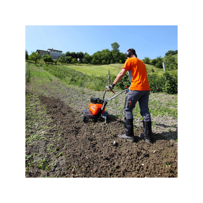 Motobineuse Oleo Mac MH175RKS, largeur de travail 80 cm, moteur 183 cm3