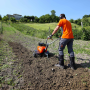 Motobineuse Oleo Mac MH175RKS, largeur de travail 80 cm, moteur 183 cm3