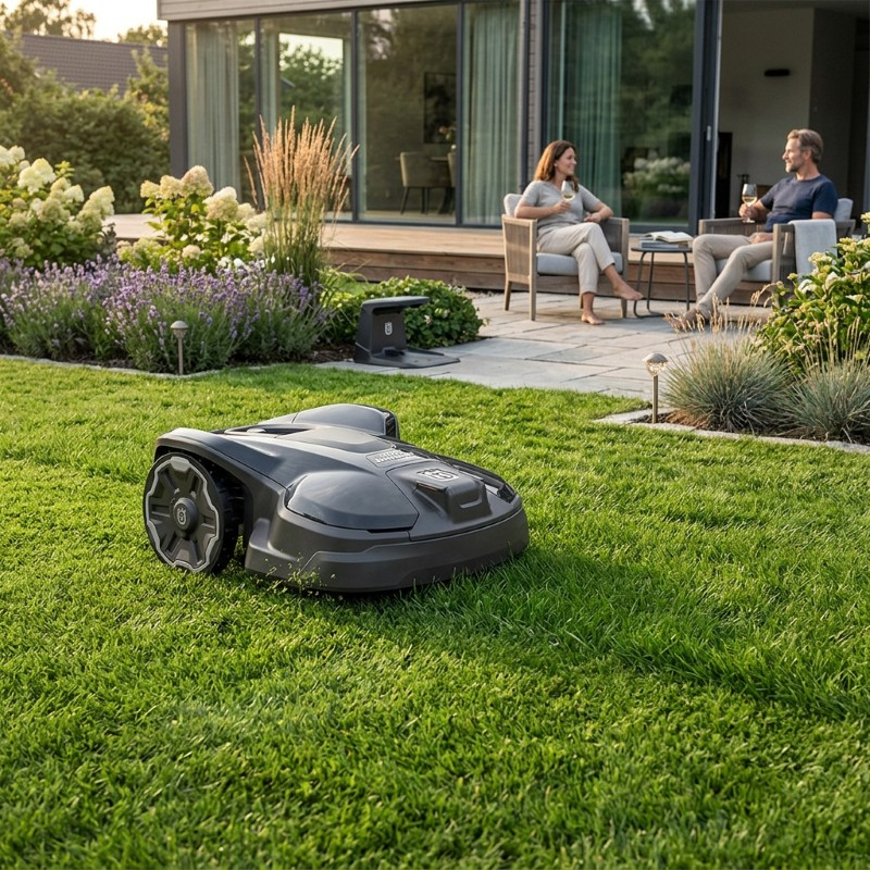 Robot tondeuse sans fil Husqvarna Automower 320 NERA - Jusqu'&agrave; 2200m&sup2;