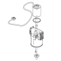 Moteur lame robot tondeuse Husqvarna 320 Nera, 430X Nera, 450X - 531260901