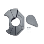 Carter protection affuteuse chaine tronconneuse Tecomec Compact