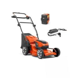 Pack tondeuse &agrave; batterie pouss&eacute;e Husqvarna LC137i - coupe 37cm