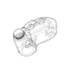 Réservoir de carburant taille haies Echo HC 155ES, HC 341ES
