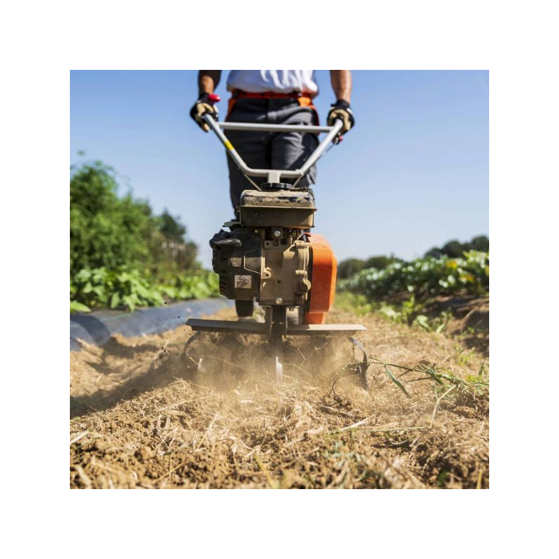 Motobineuse Oleo Mac MH155 K - largeur de travail de 46cm, moteur 80 cm3