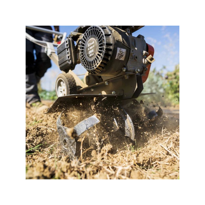 Motobineuse Oleo Mac MH155 K - largeur de travail de 46cm, moteur 80 cm3