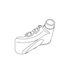 Réservoir d'essence taille-haies Echo HCR165ES, HCR171ES, HCR185ES