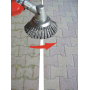 Brosse débroussailleuse universelle diamètre 200mm