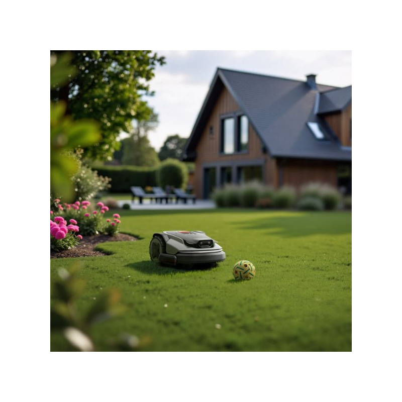 Tondeuse robot sans fil Roborock RockMow S115 - coupe bordure - terrain 1 500 m²