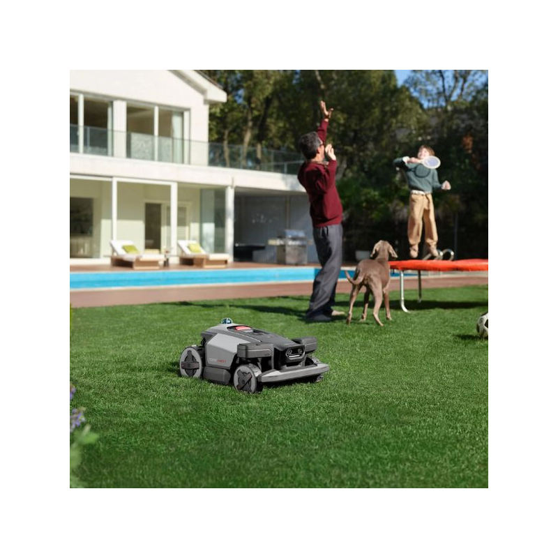 Tondeuse robot Roborock RockMow Z120 sans fil – navigation LiDAR vision 360° – 2 000 m²