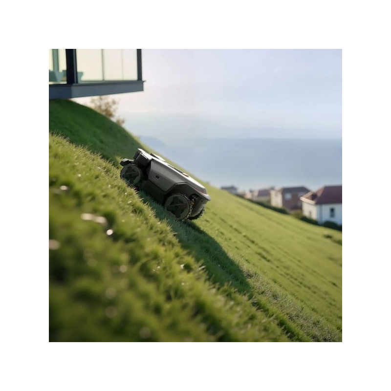 Robot tondeuse sans fil Roborock RockMow Z130 – terrain complexe 3 000 m²