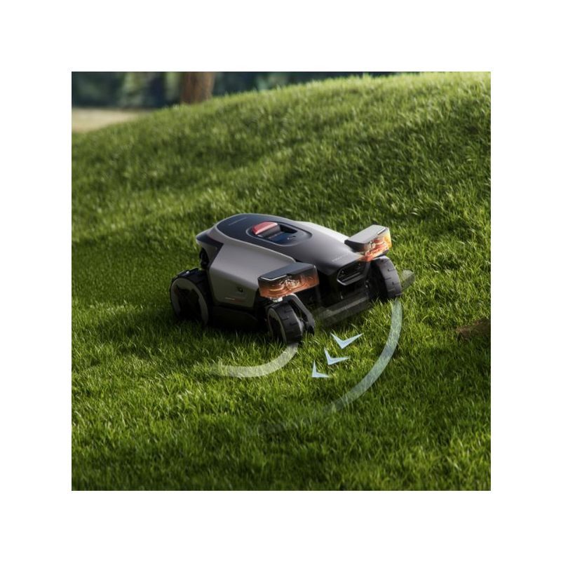 Robot tondeuse sans fil Roborock RockMow Z130 – terrain complexe 3 000 m²