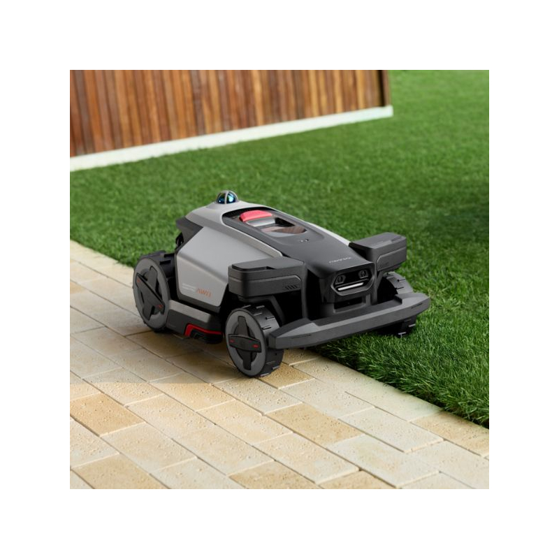 Robot tondeuse sans fil Roborock RockMow Z130 – terrain complexe 3 000 m²