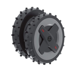 2 roues motrices tout-terrain robot tondeuse Roborock RockMow S108 /  S115