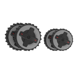 4 roues motrices tout-terrain robot tondeuse Roborock RockMow Z / Z LiDAR