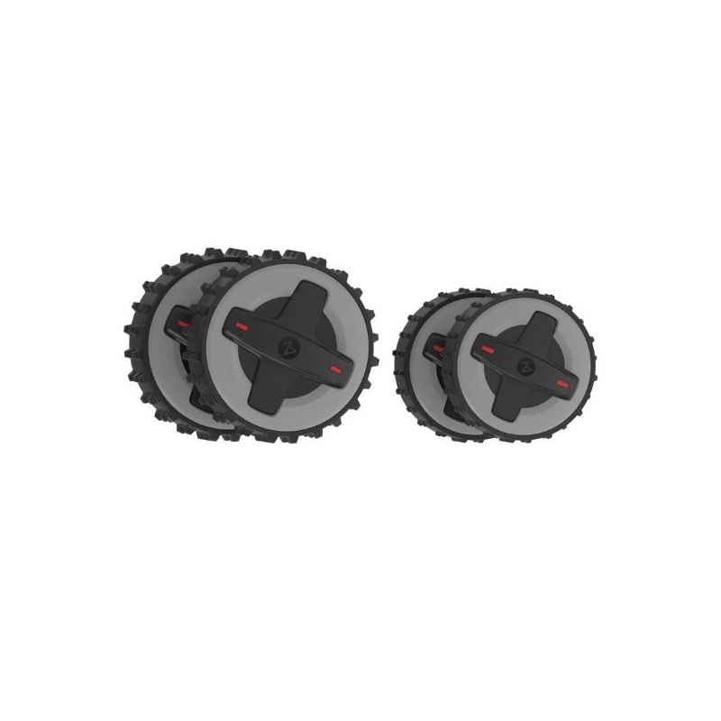 4 roues motrices tout-terrain robot tondeuse Roborock RockMow Z / Z LiDAR