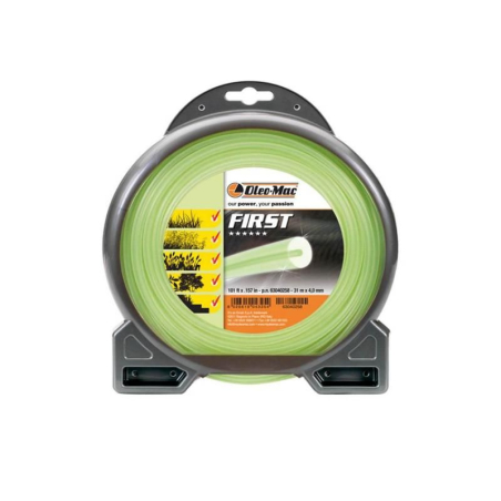 Bobine de Fil First Oleo Mac pour débroussailleuse rond 4 mm First