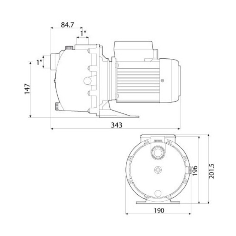 Surpresseur Espa Pool M