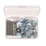 Kit 30 lames / couteaux robot tondeuse Honda Miimo + vis et écrous