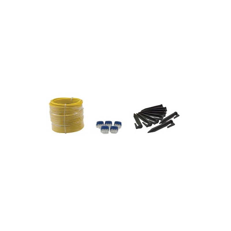 Kit réparation câble universel tondeuse robot 25m
