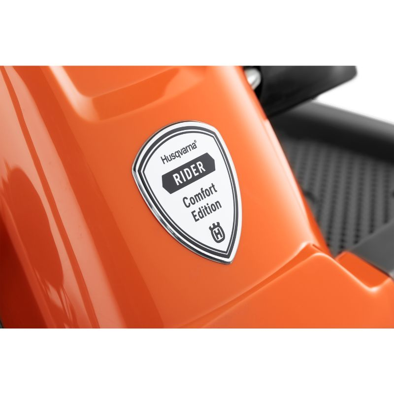 Autoportée coupe frontale rider Husqvarna R214TC Comfort Edition - coupe 103 cm
