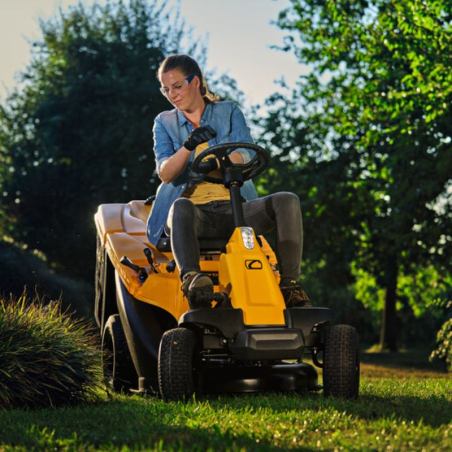 Minirider autoportée éjection arrière Cub Cadet LR2NR76 - coupe 76 cm