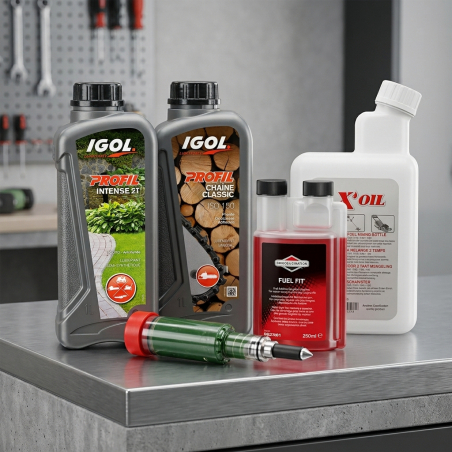 Pack produits entretien tronçonneuse toutes marques