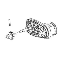 Moteur de roue robot tondeuse Oléo-mac R500i et R1000i - YT000347R