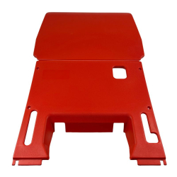 Capot arrière rouge tracteur tondeuse Outils Wolf A80PRO, A80K, A80H, A80B - 28126