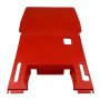 Capot arrière rouge tracteur tondeuse Outils Wolf A80PRO, A80K, A80H, A80B - 28126