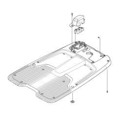 Plateau station de charge robot tondeuse Husqvarna 540, 560, 580 EPOS