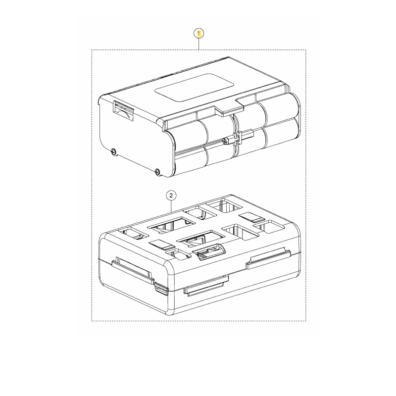 Kit batterie robot tondeuse XR5 3000 Cub Cadet - 753-11260