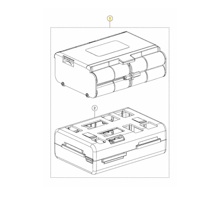 Kit batterie robot tondeuse XR5 3000 Cub Cadet - 753-11260