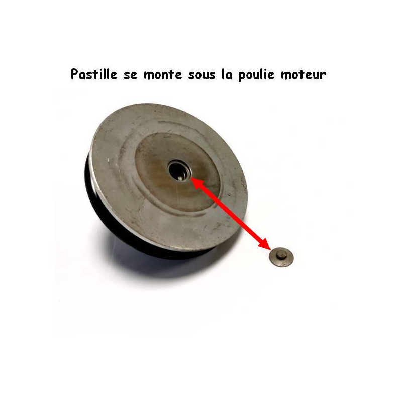 Pastille boitier transmission Mc Culloch Mowcart 66
