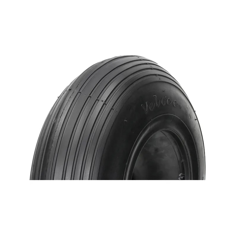Pneu brouette 400x6, 400-6 4 plis  livré avec chambre à air T-510
