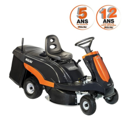 Autoportée éjection arrière Oleo Mac Rider Mistral 12.5KH - coupe 72 cm