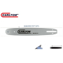 Guide chaîne tronçonneuse Carlton 3/8LP 050 - 16-26-N155-PT