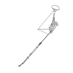 Cable accélérateur complet tondeuse Oleo-Mac LUX55TBI