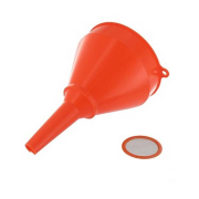 Entonnoir plastique 145 mm avec filtre, carburant, essence, mélange