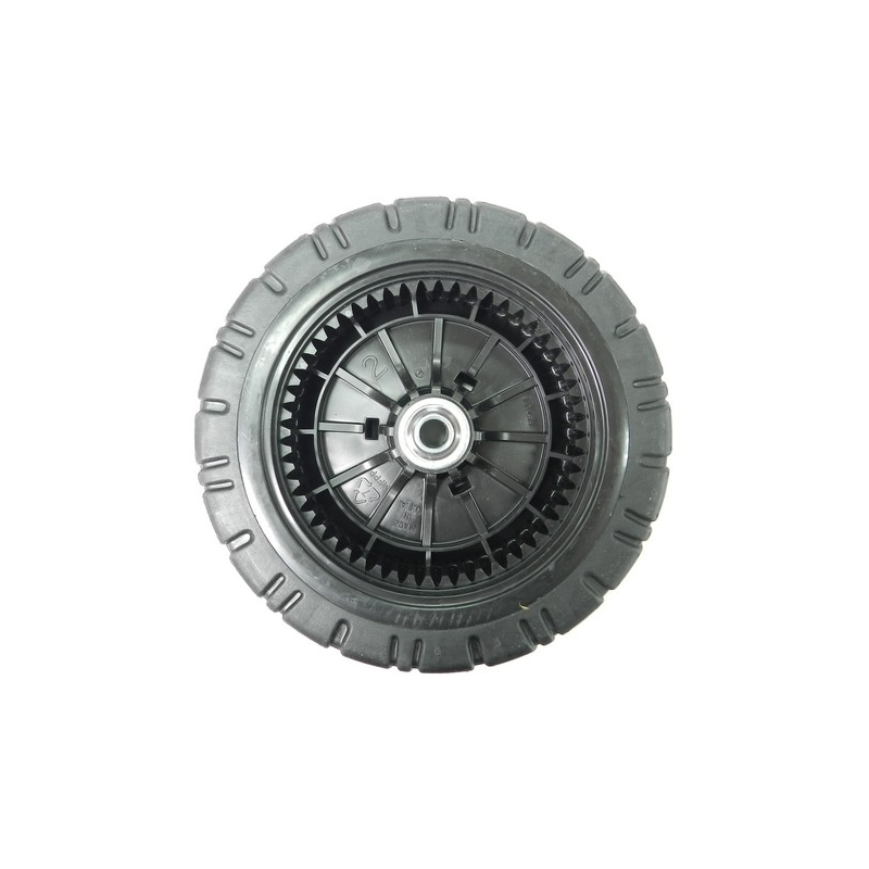 Roue arrière tractée tondeuse Husqvarna / Poulan ref 532192622