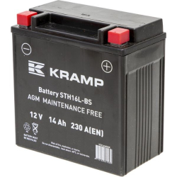 Batterie sèche tracteur tondeuse 12V - 14Ah + à droite YTX16LBSKR