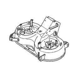 Carter de coupe 122 cm autoportée Honda HF2622 - 76110VK1E11