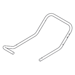 Guidon inférieur jaune tondeuse batterie Stiga MULTICLIP 50 / 750 S AE
