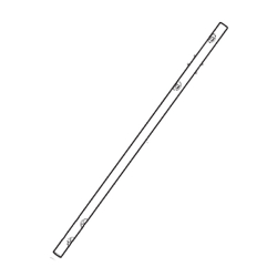 Mancheron partie supérieure tondeuse Stiga 381007532/0