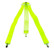 Bretelles pantalon forestier à pinces Jaune Fluo