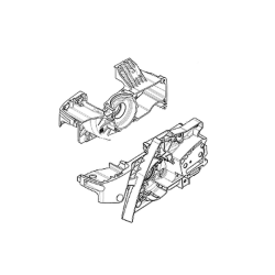 Réservoir d'huile tronçonneuse Oleo-Mac GS 650, GS 651