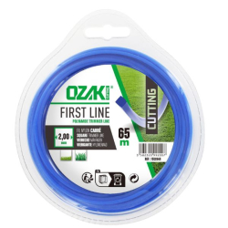 Fil nylon carré débroussailleuse Ozaki 2mm - 65 mètres