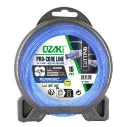 Fil nylon bi-matière débroussailleuse Pro-Core Line Ozaki 2,70 mm