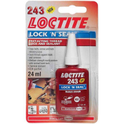 Frein filet Loctite 243 - 24ml pour fixer vis et écrous